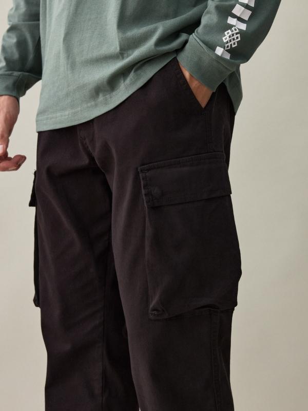 In side Pantalón jogger cargo hombre Rebajas