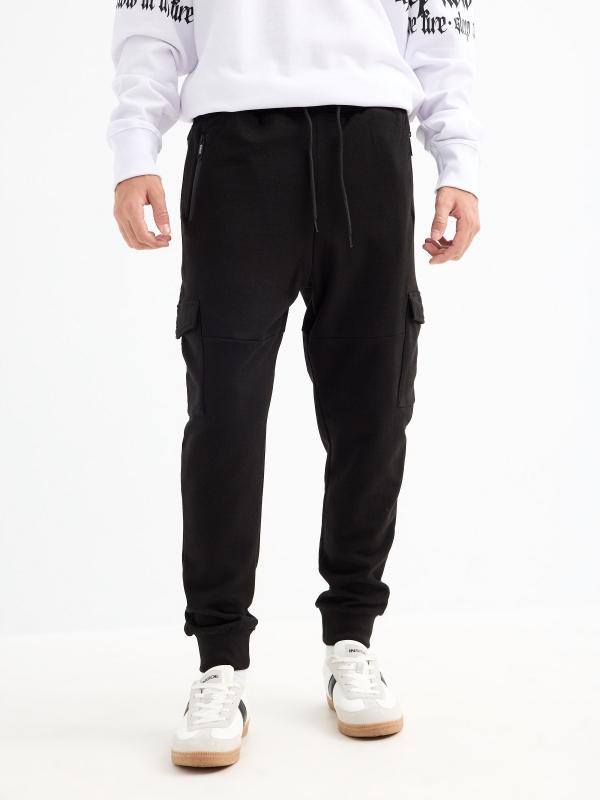 In side Pantalón jogger de felpa En oferta