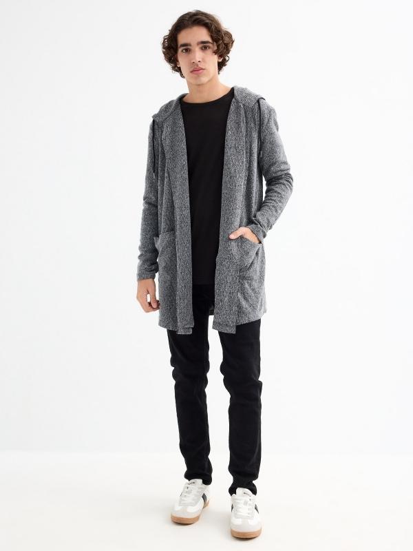 In side Chaqueta de punto abierta Oferta especial de fábrica