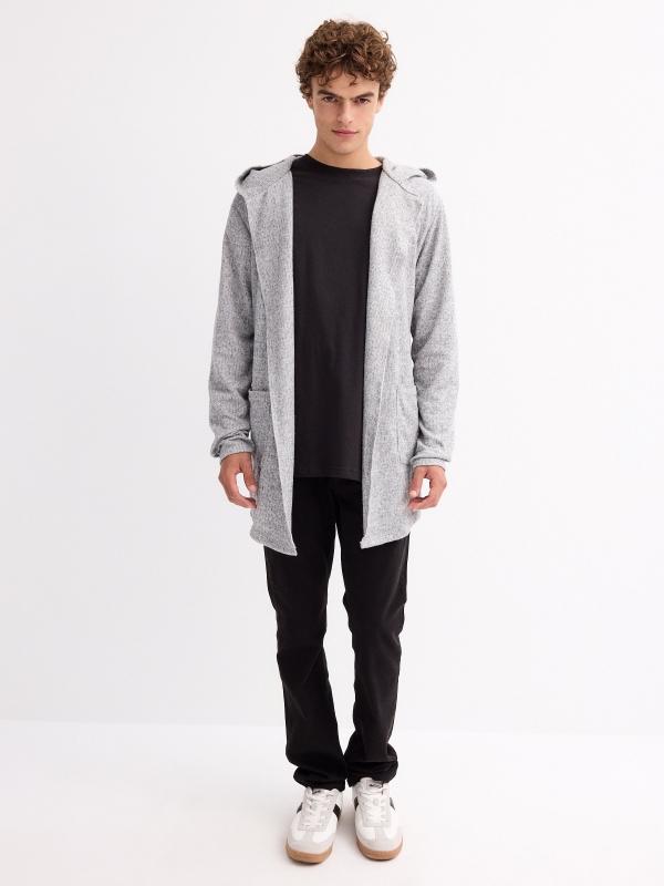 In side Chaqueta abierta con capucha Superdescuento