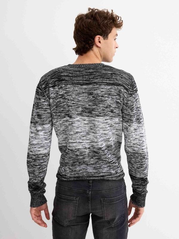 In side Jersey jaspeado color block En oferta