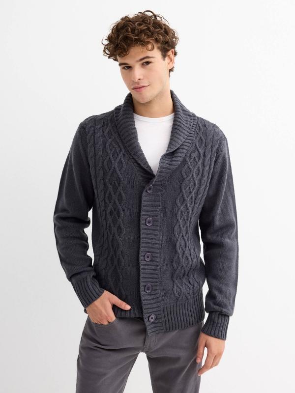 In side Chaqueta punto