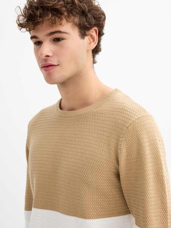 In side Jersey punto rayas Precio ultrabajo