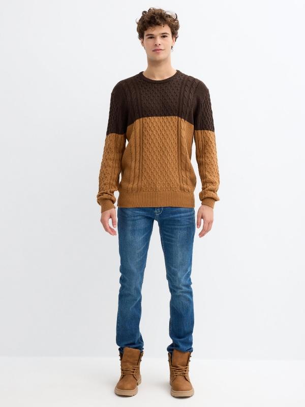 In side Jersey ochos bicolor Devoluciones gratuitas