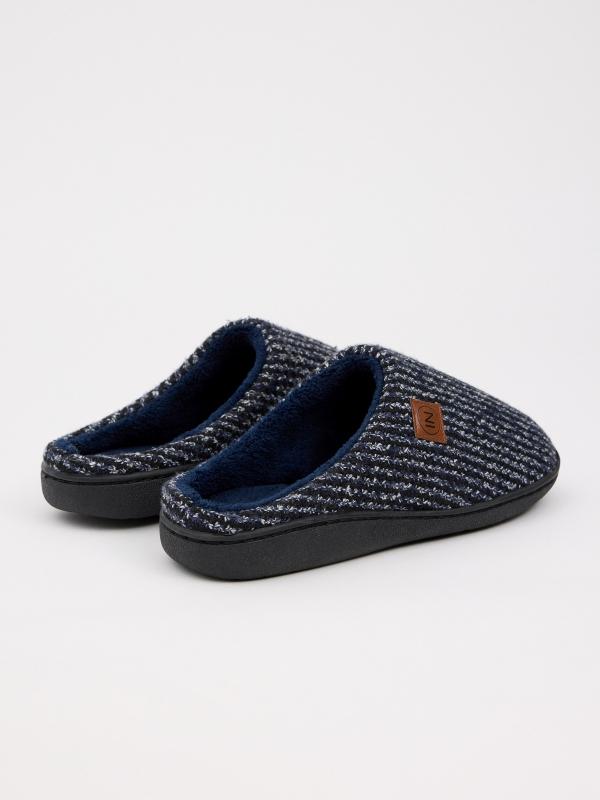 In side Zapatillas de casa punto jaspeado Gran oferta