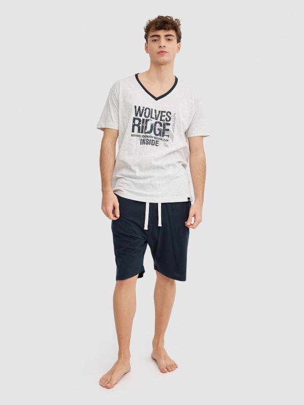 In side Pijama texto Oferta especial