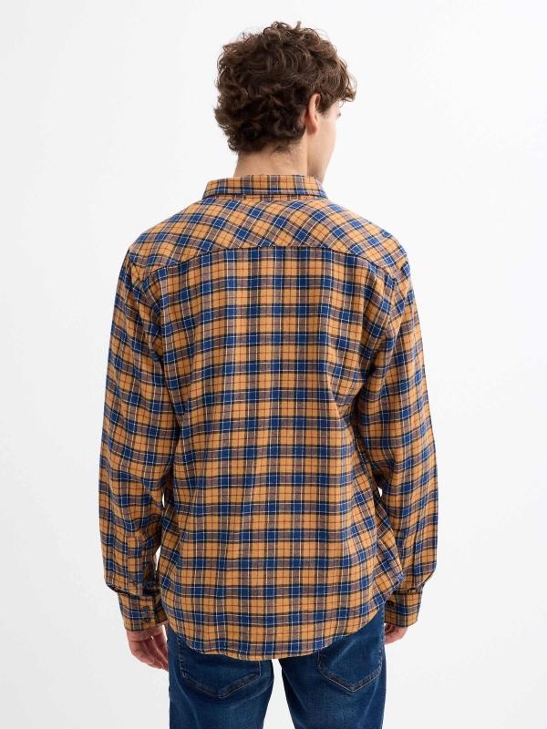 In side Camisa cuadros franela Promoción por tiempo limitado
