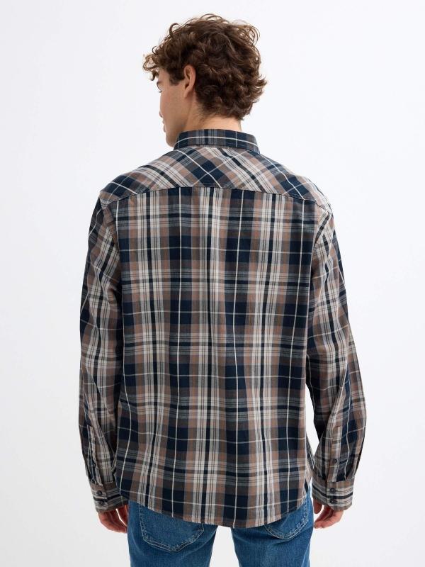 In side Camisa regular estampado cuadros Envío internacional gratuito