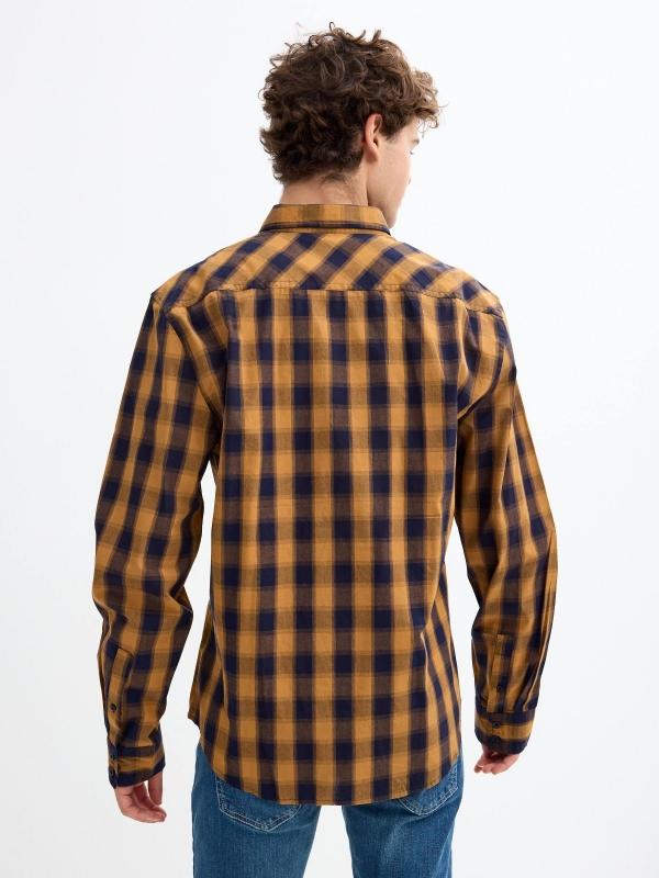 In side Camisa de cuadros casual Tienda de fábrica