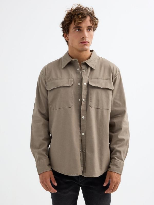 In side Camisa regular Oferta exclusiva