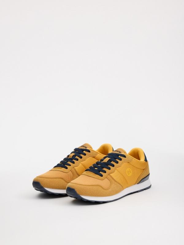 In side Zapatillas bajas casual mostaza Devoluciones gratuitas