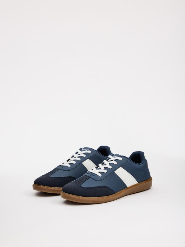 In side Zapatillas bajas retro azules En línea