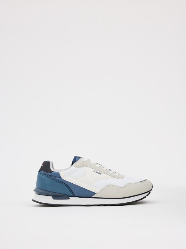 In side Zapatillas bajas casual bicolor