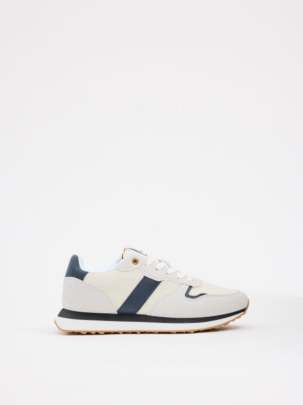 In side Zapatillas bajas casual blancas Rebajas