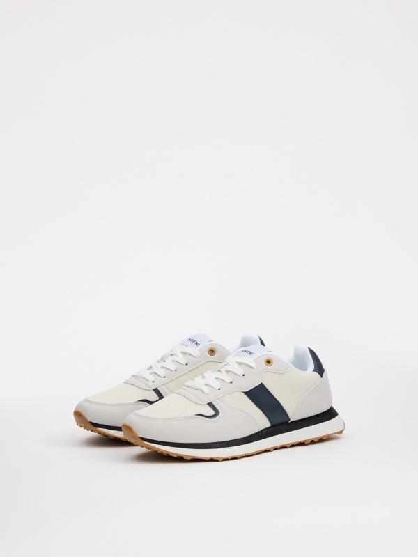 In side Zapatillas bajas casual blancas Rebajas