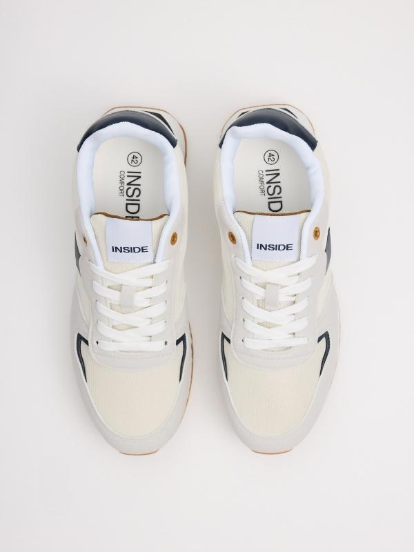 In side Zapatillas bajas casual blancas Rebajas