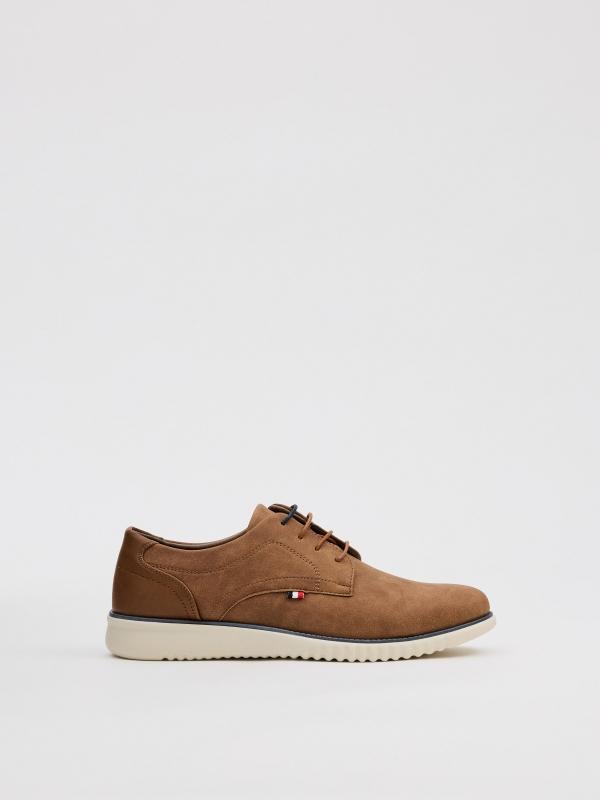 In side Zapato blucher marrón claro Ofertas