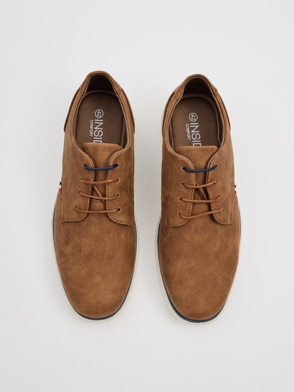 In side Zapato blucher marrón claro Ofertas