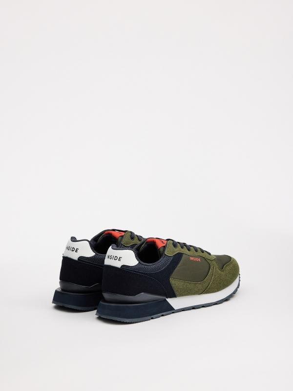 In side Zapatillas casual running verde oscuro En oferta