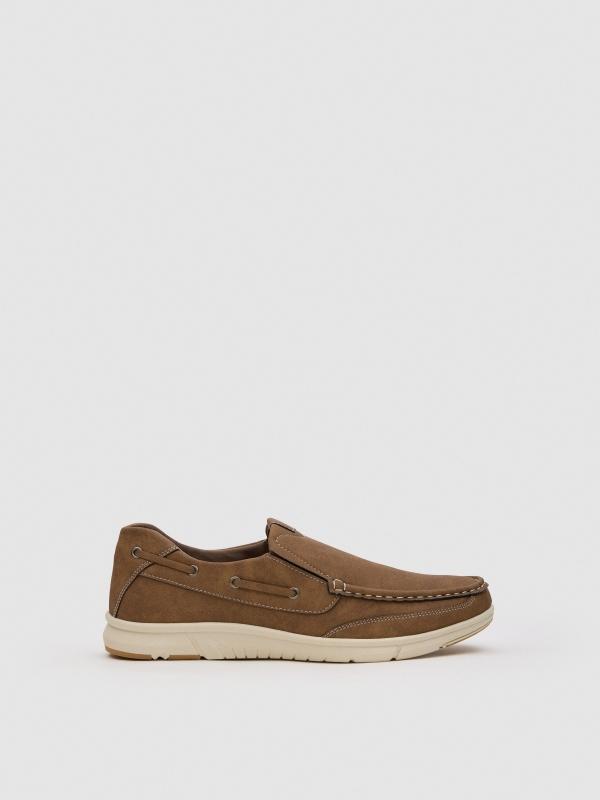 In side Zapato mocasín elástico