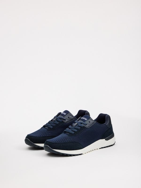 In side Zapatillas casual running azul oscuro Descuento