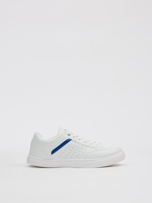 In side Zapatillas skater blanco y azul