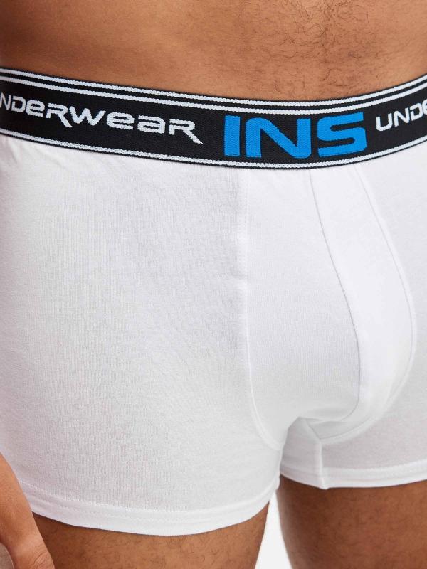 In side Pack 4 boxers blancos Solo queda un día