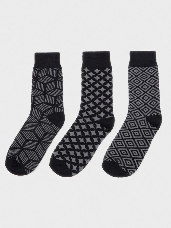 In side Pack 3 calcetines geométricos Envío internacional gratuito