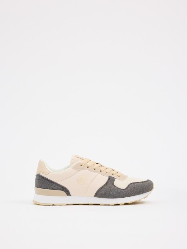 In side Zapatillas bajas casual combinada