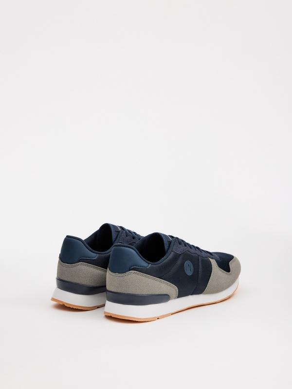 In side Zapatillas bajas casual Azul Marino Ahorra y exporta