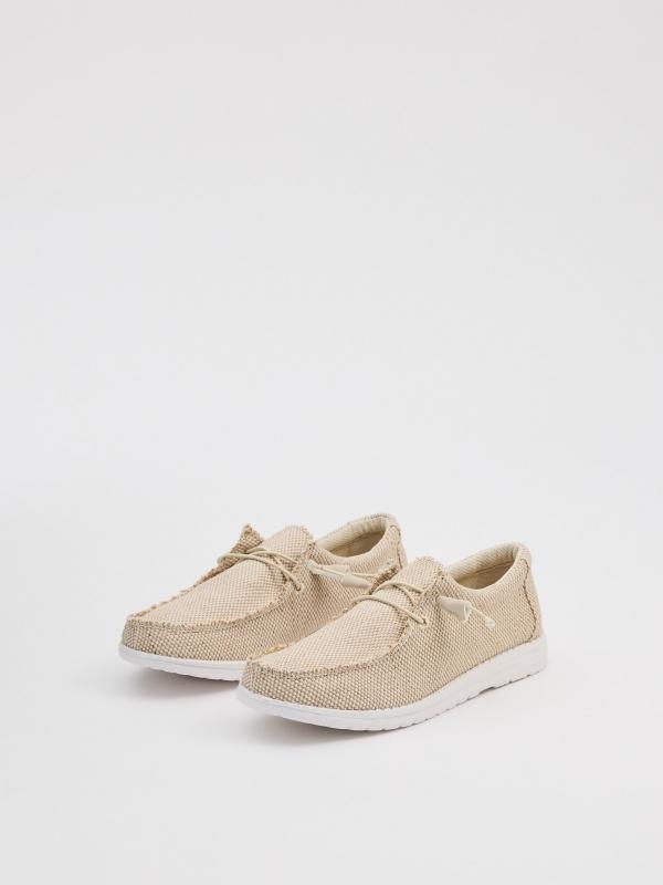 In side Zapato wallaby lona arena Precios de Black Friday