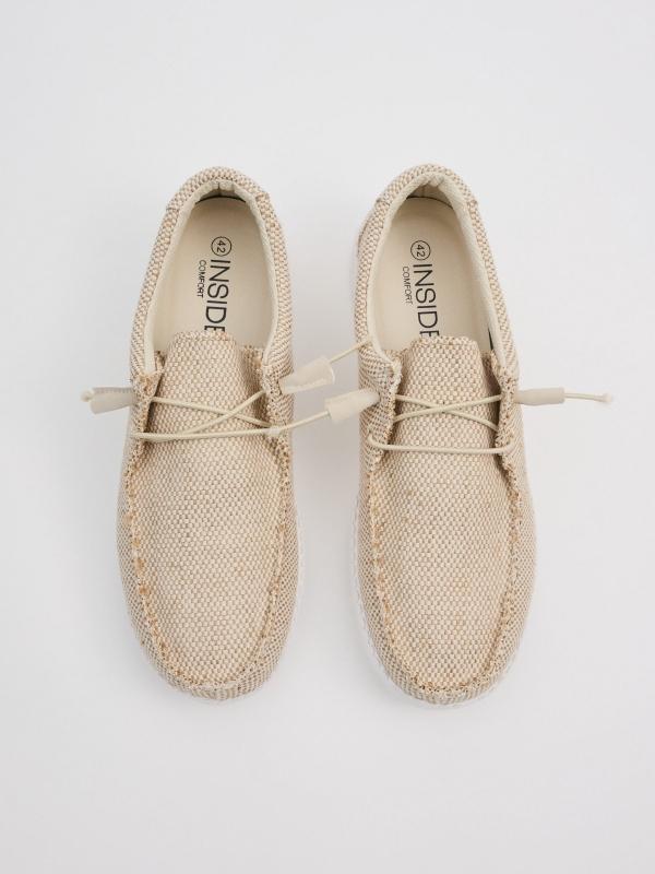 In side Zapato wallaby lona arena Precios de Black Friday