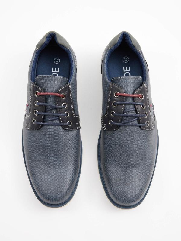 In side Zapato clasico blucher combina Grandes ahorros