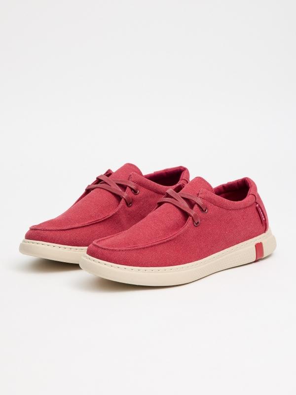 In side Zapato wallaby rojo 2025