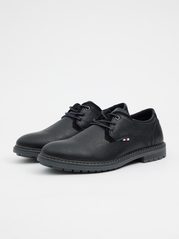In side Zapato negro efecto piel En línea