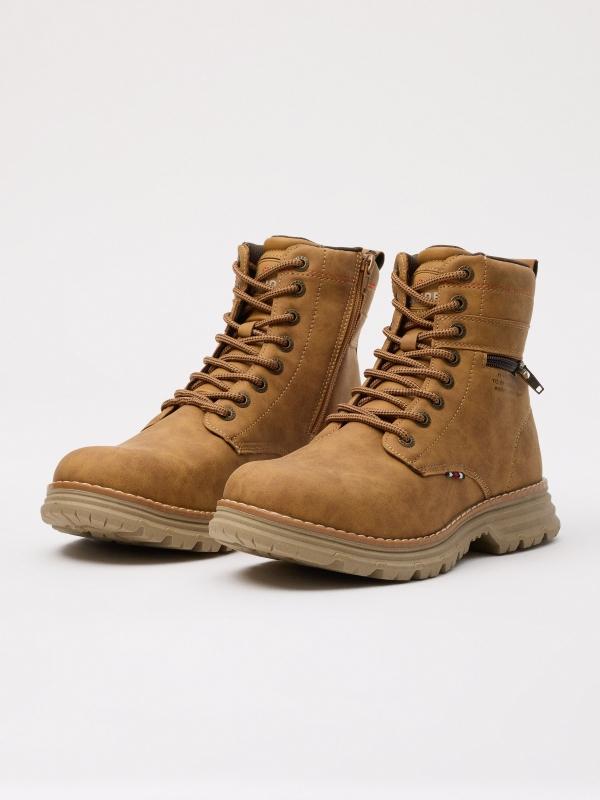 In side Bota montañera con cremallera Gran oferta