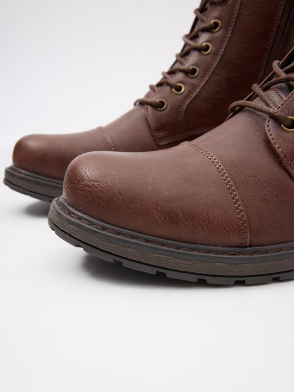 In side Bota polipiel cierre cremallera Mejor oferta