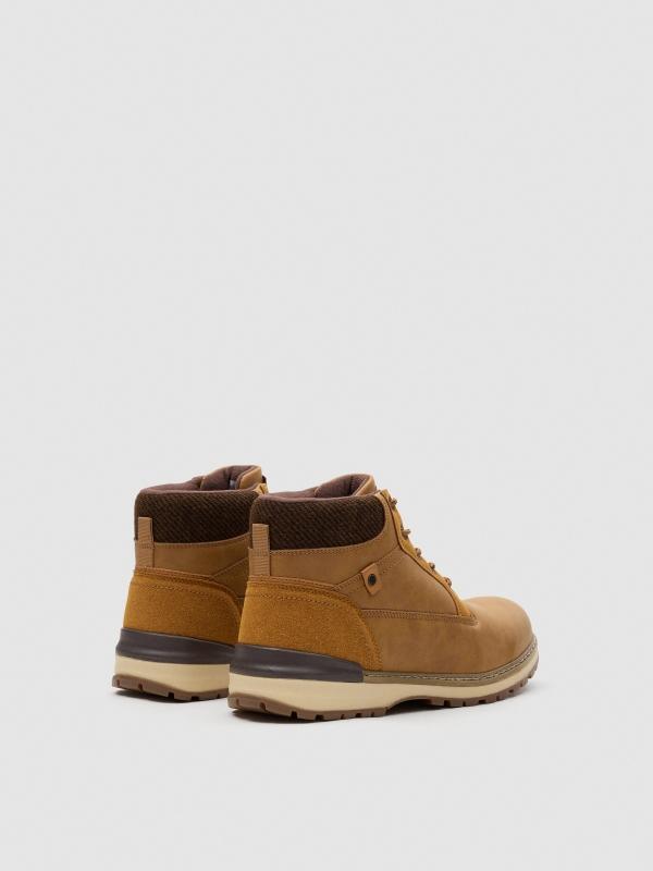 In side Bota caramelo combinada Oferta especial