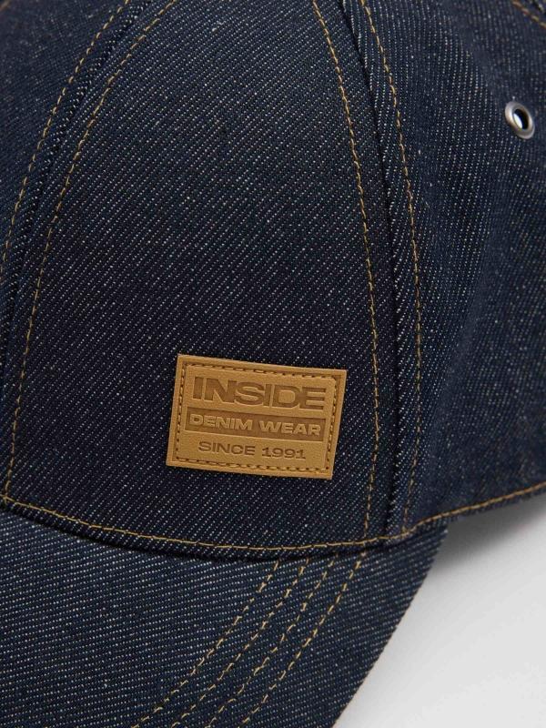 In side Gorra denim Precio de fábrica