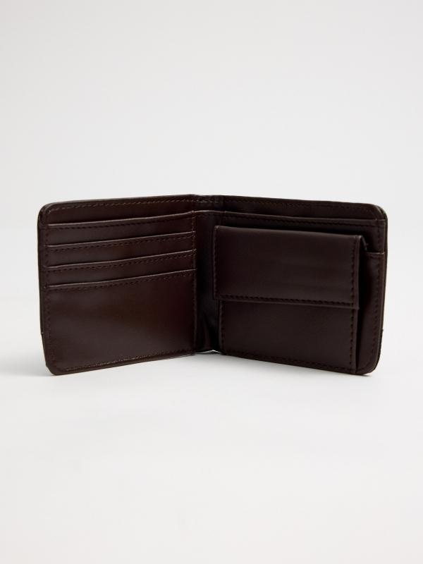 In side Cartera marrón efecto piel Promoción por tiempo limitado
