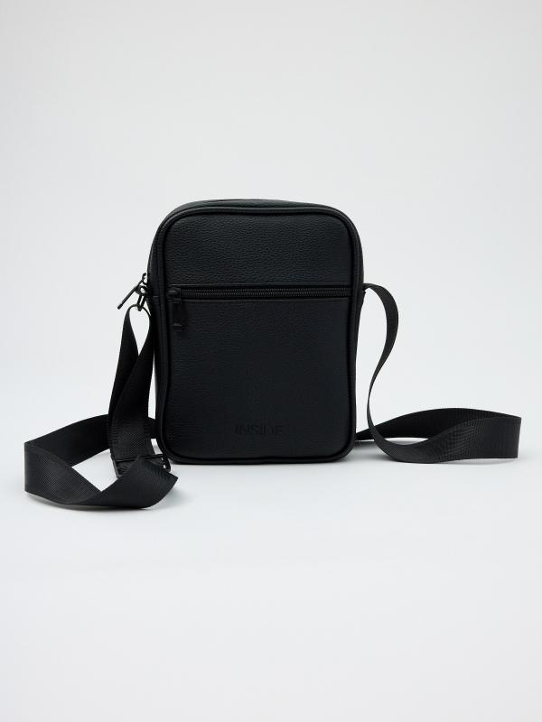 In side Bolso cruzado negro polipiel