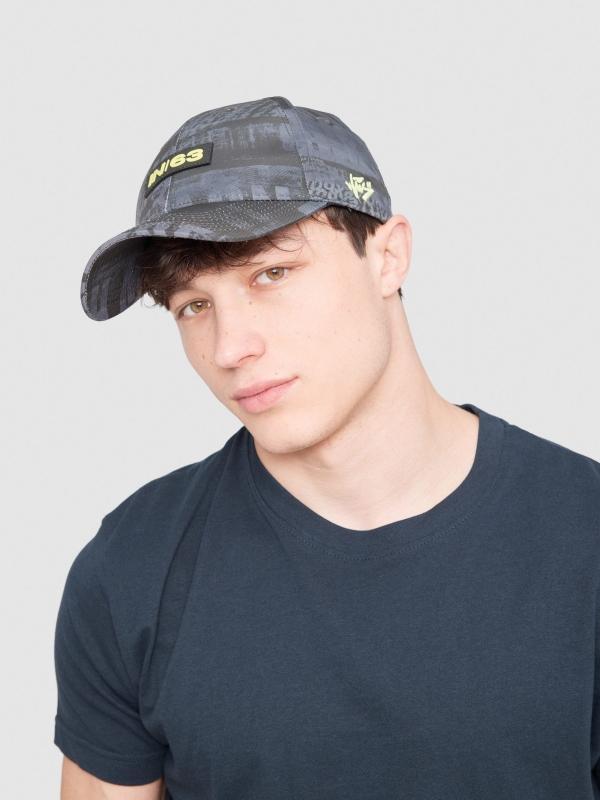 In side Gorra textura texto En oferta