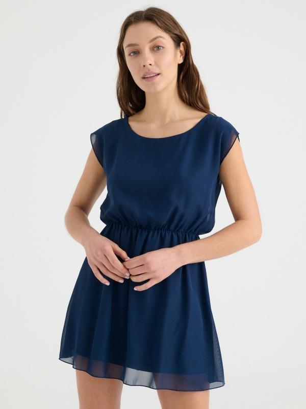 In side Vestido cintura elástica Libre de impuestos