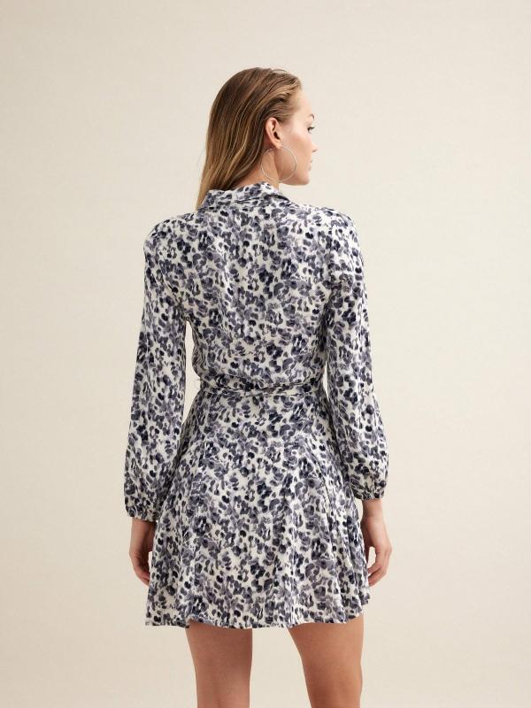 In side Vestido mini camiseto animal print Precio ultrabajo