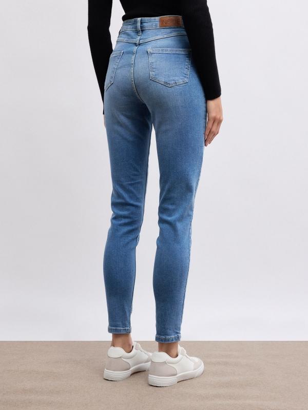In side Jeans skinny de tiro medio Outlet