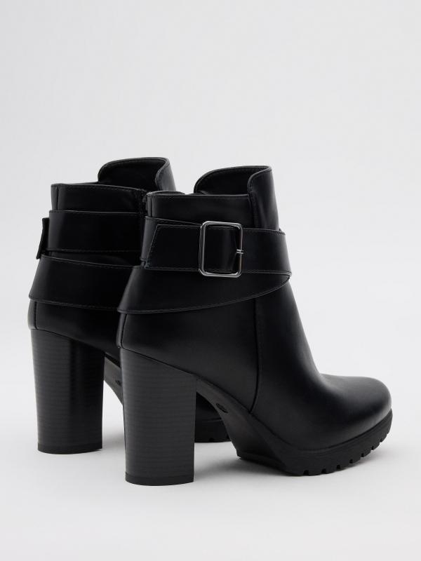 In side Botines hebilla tiras cruzadas Outlet online
