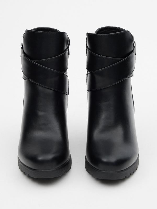 In side Botines hebilla tiras cruzadas Outlet online