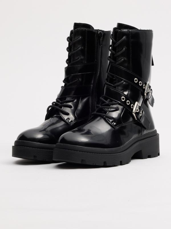 In side Botas hebillas moda Rebajas