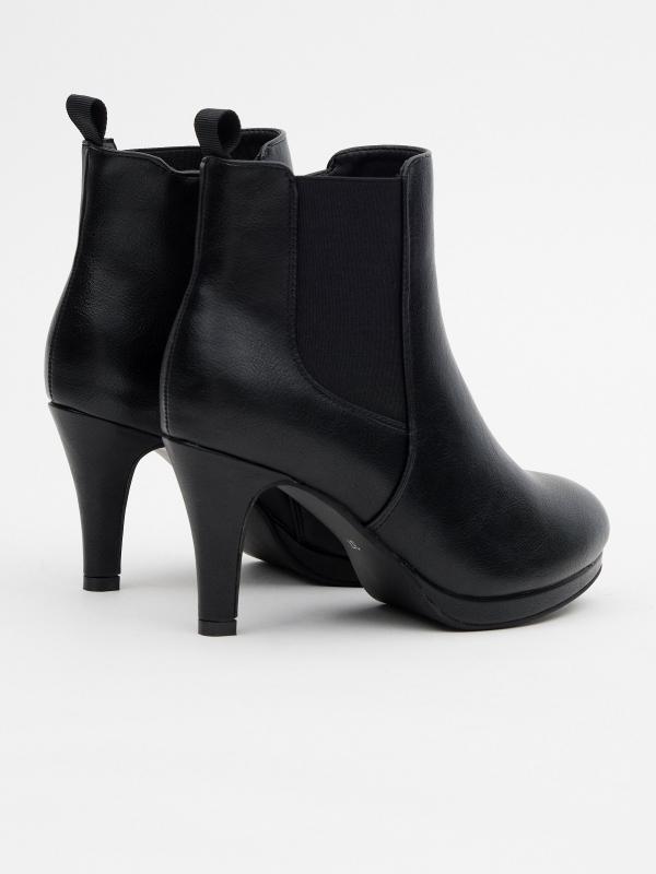 In side Botines tacón fino con elasticos Venta caliente