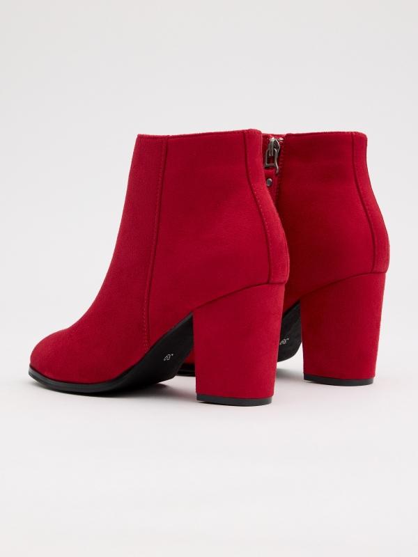 In side Botines básicos con tacón ancho Rebajas top